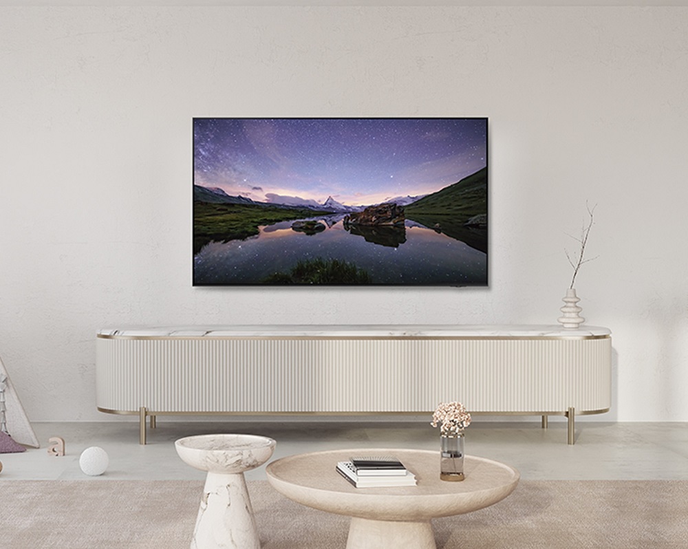 Telewizor Samsung QE65QN92DAT Neo QLED 4K 65' od frontu 